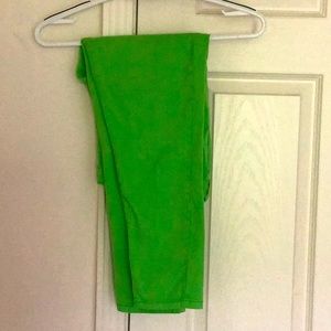 Aerospostale cropped jegging. Green